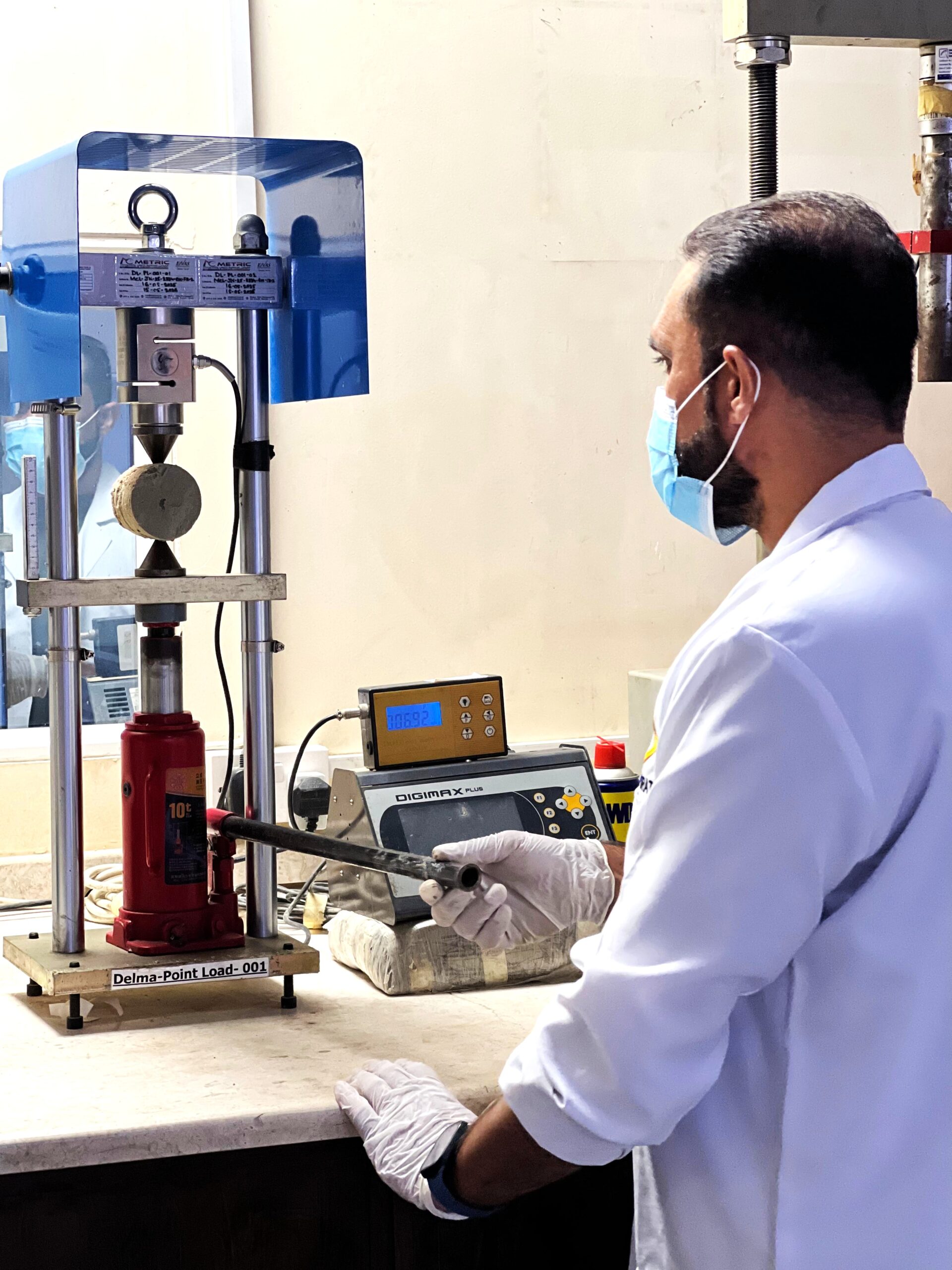 Point Load Test ASTM D 5731